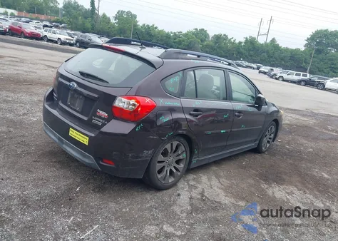 2013 Subaru Impreza 2.0I Sport Premium из США, поврежденный, VIN JF1GPAL68DH824177